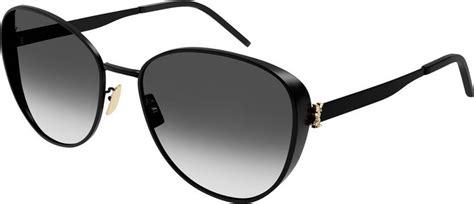 Saint Laurent SLM91 Black/Grey Gradient Lenses